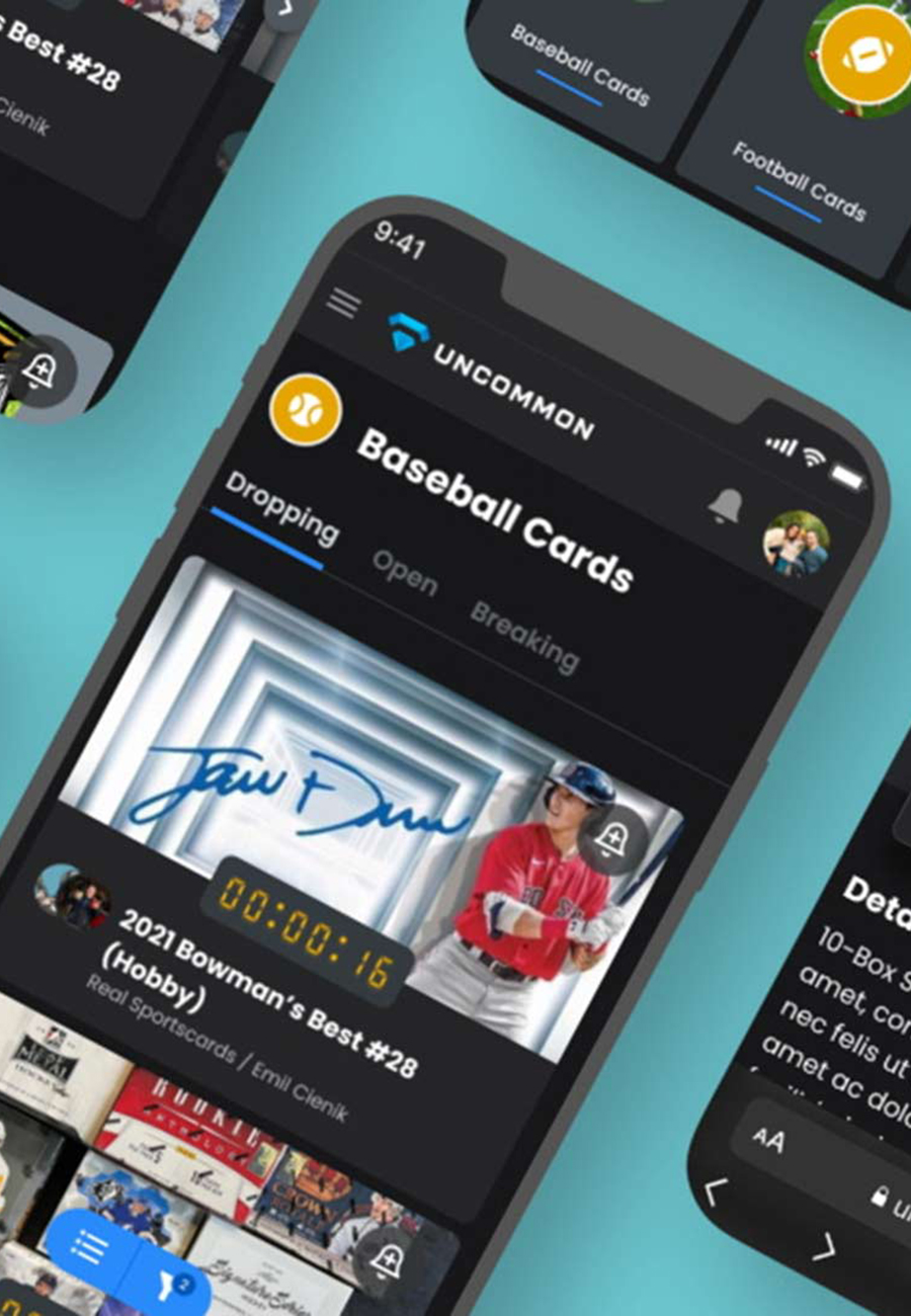Image of the Uncommon app on an iPhone