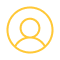 User Centered Design icon yellow