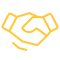 collaboration icon yellow