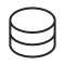 Data engineering icon dark