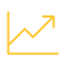 data Analytics icon yellow